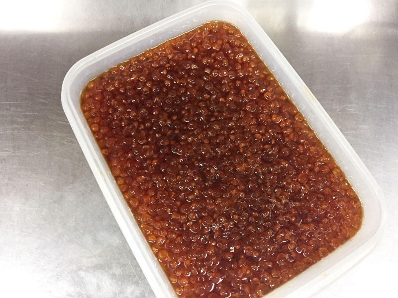 旬な食材　青森産イクラ
