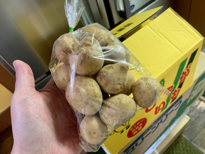 旬な食材　新じゃが